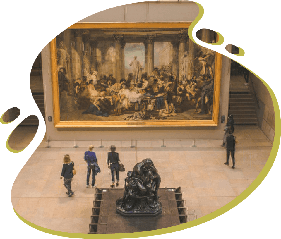 Visita a museo de arte